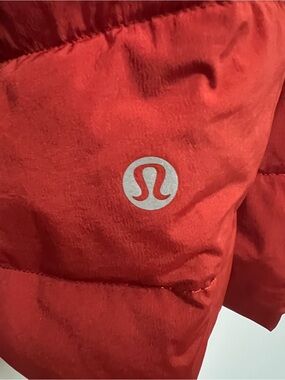 {Pre-loved} Lululemon Down for It All Jacket - Carnation Red - Size 12